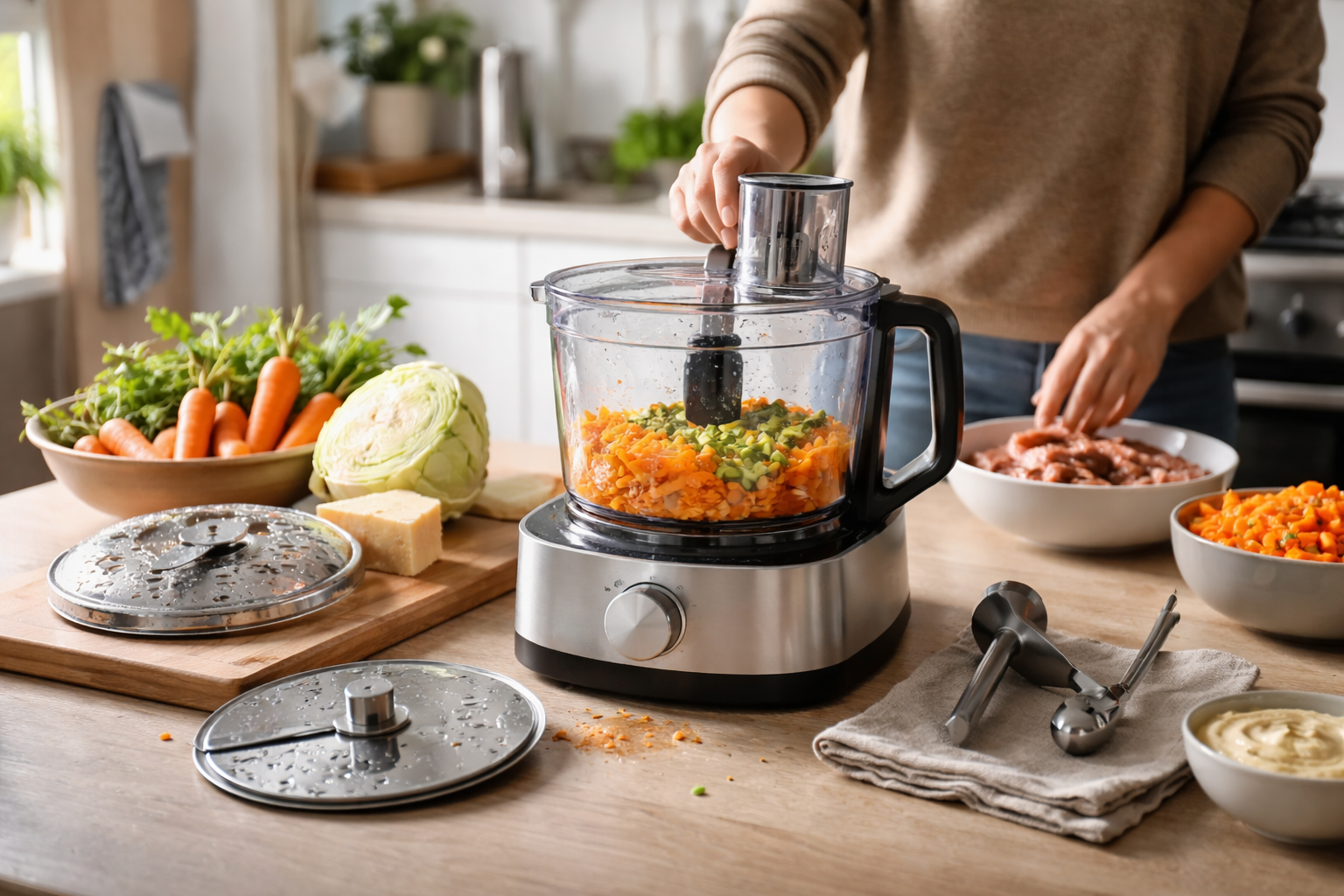 Bedste foodprocessor: Sådan vælger du den rigtige model til din hverdag